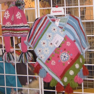 Catimini Mayomi Poncho and Hat Set