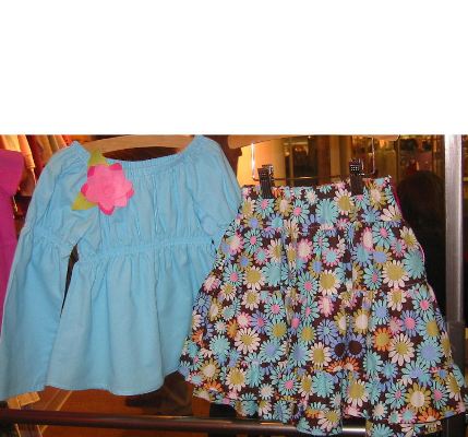 CP Daisy Delight Skirt Set and Headscarf