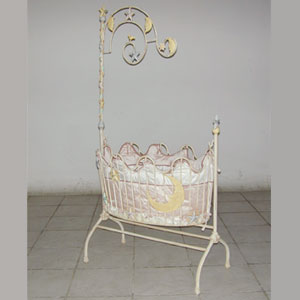 Moon and Stars Iron Cradle