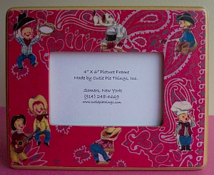 Lil Cowpoke Picture Frame