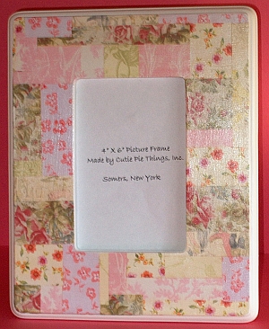 Vintage Shabby Chic patch Frame