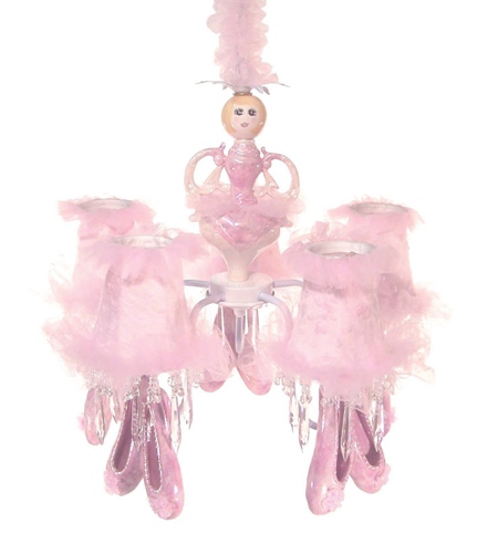 Ballerina Slipper Chandelier