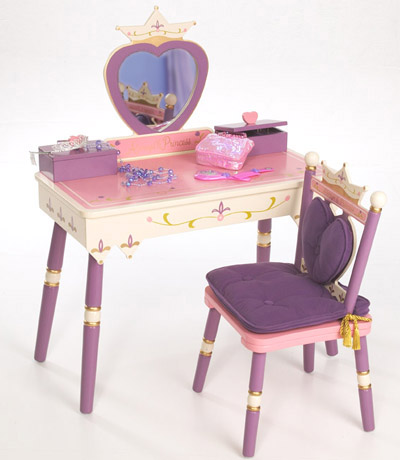 Princess Vanity and Chair