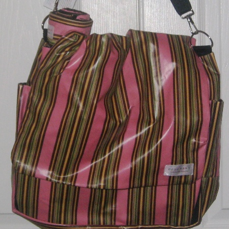 Zebra Stripe Diaper bag