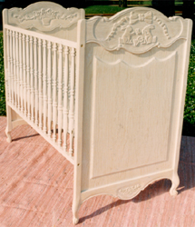 Country French Baby Crib