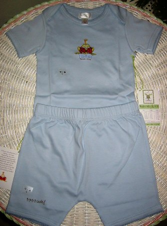 Blue  Short Set