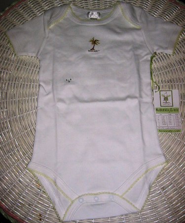 Palm Pistacchio Onesie