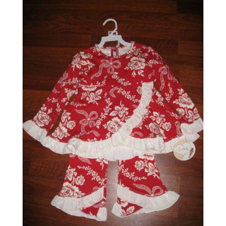 Tralala Frebnch Holiday Red Swing Set