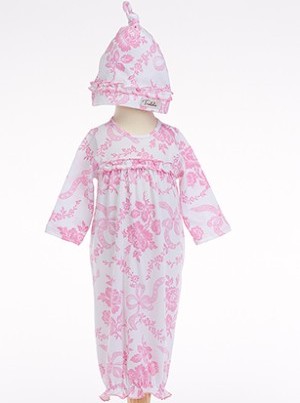 French Ribbon Pink Gown